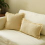 Aberto Design Funda de Cojín KET006 Beige 30 x 50 cm